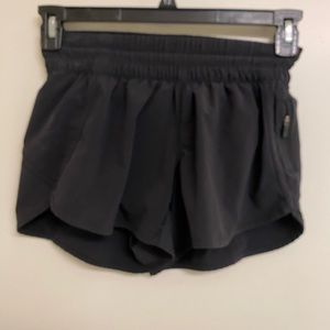 Black lululemon shorts
